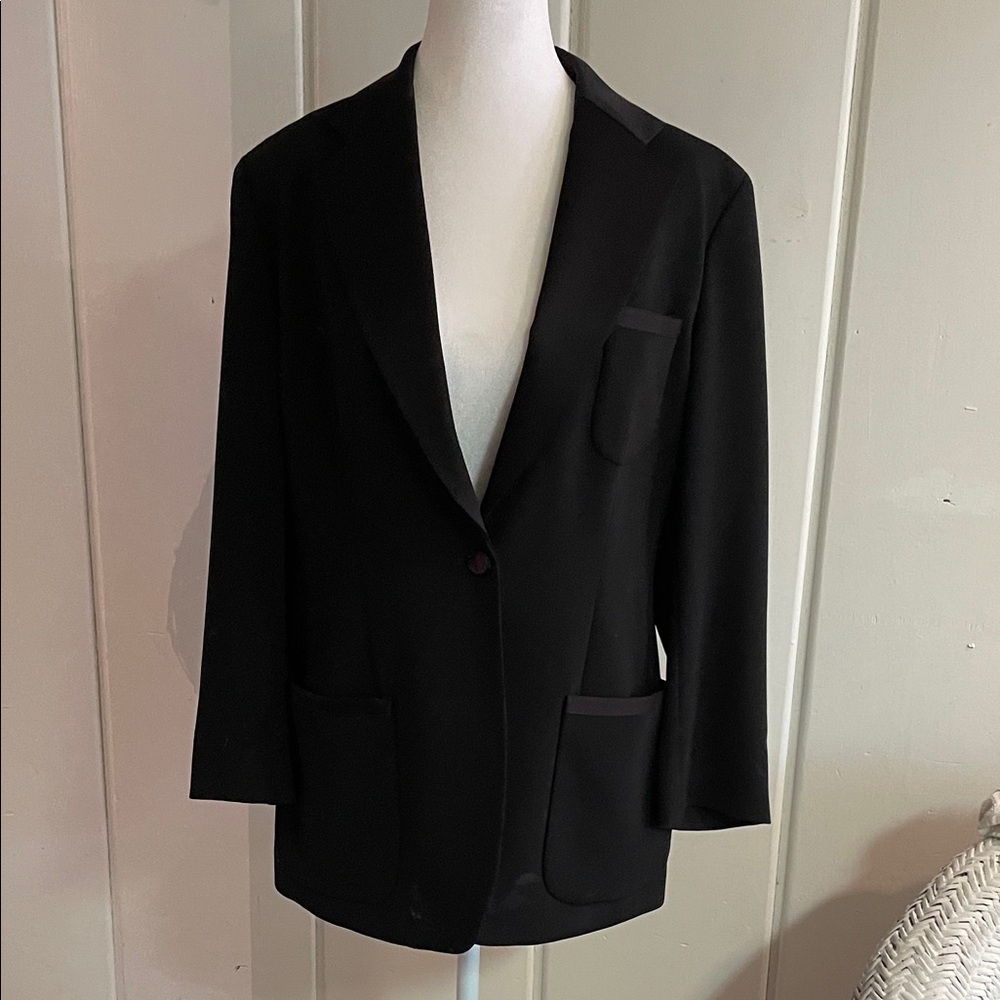 Jones New York Black Single-Button Women's Blazer